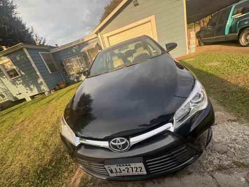 Blue 2017 Toyota Camry XLE