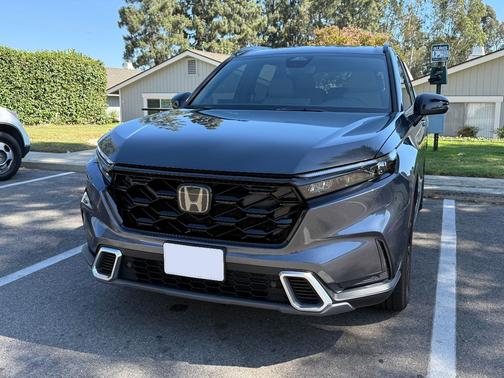Gray 2023 Honda CR-V Hybrid Sport Touring