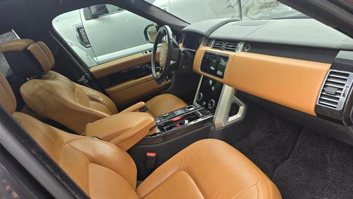 Gray 2018 Land Rover Range Rover 5.0L Supercharged Autobiography LWB