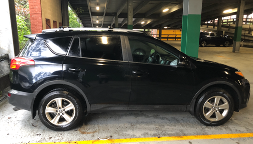 Black 2015 Toyota RAV4 XLE