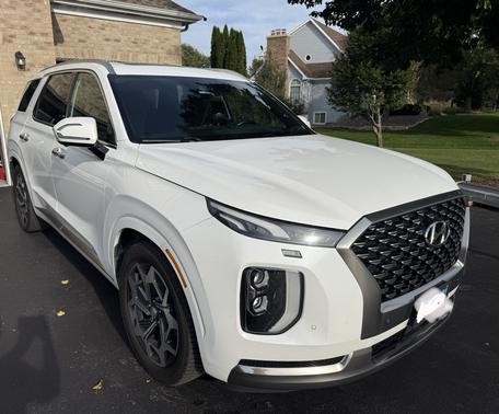 White 2022 Hyundai PALISADE Calligraphy