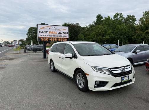 White 2019 Honda Odyssey EX-L