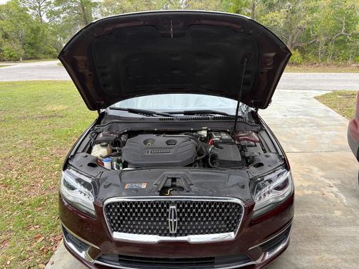 Red 2017 Lincoln MKZ Reserve