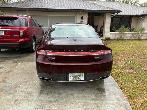 Red 2017 Lincoln MKZ Reserve