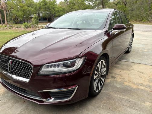 Red 2017 Lincoln MKZ Reserve