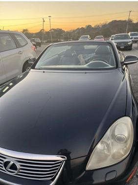 Black 2006 Lexus SC 430 Base