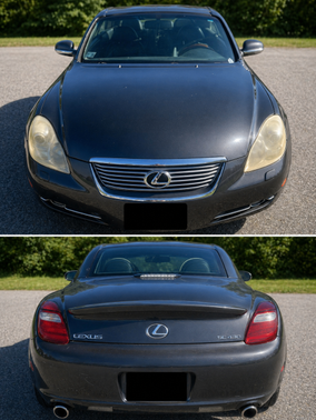 Black 2006 Lexus SC 430 Base