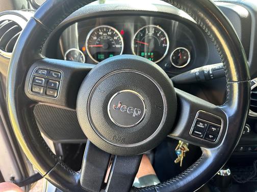 Silver 2011 Jeep Wrangler Unlimited Sahara