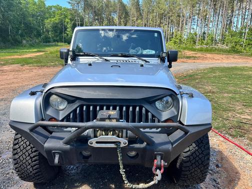 Silver 2011 Jeep Wrangler Unlimited Sahara