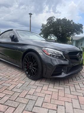 Gray 2019 Mercedes-Benz AMG C 43 4MATIC
