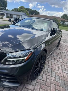 Gray 2019 Mercedes-Benz AMG C 43 4MATIC