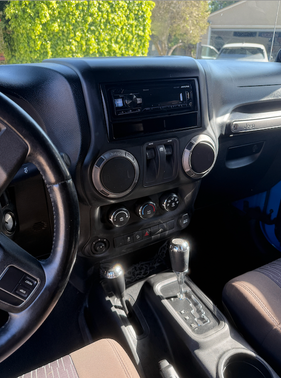 Blue 2012 Jeep Wrangler Sport