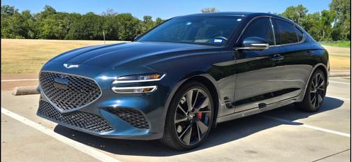 Blue 2023 Genesis G70 3.3T