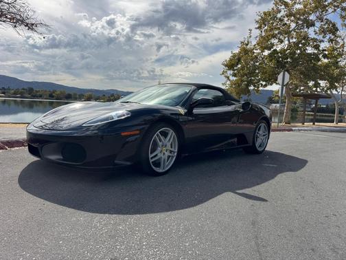 Black 2005 Ferrari F430 Spider