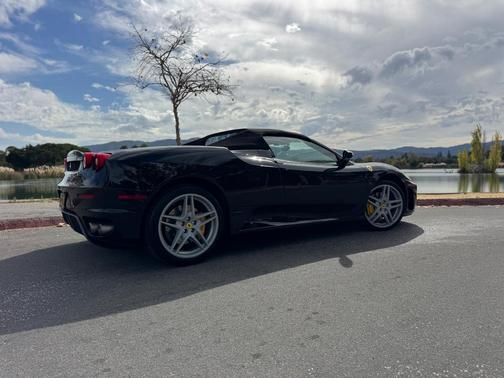 Black 2005 Ferrari F430 Spider