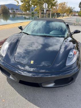 Black 2005 Ferrari F430 Spider