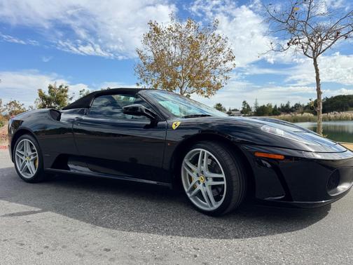 Black 2005 Ferrari F430 Spider