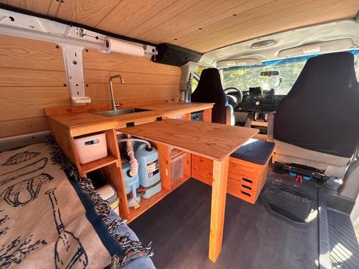 White 2014 Ford E150 Cargo