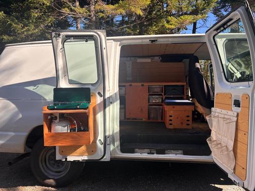 White 2014 Ford E150 Cargo