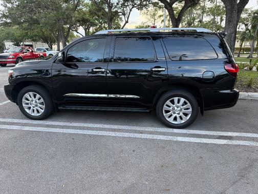 Black 2021 Toyota Sequoia Platinum