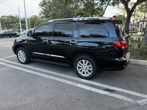 Black 2021 Toyota Sequoia Platinum