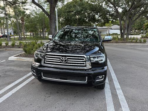 Black 2021 Toyota Sequoia Platinum