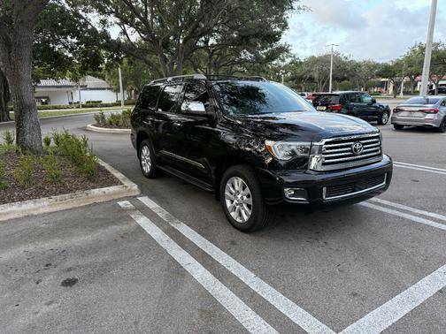 Black 2021 Toyota Sequoia Platinum