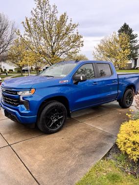 Blue 2024 Chevrolet Silverado 1500 RST