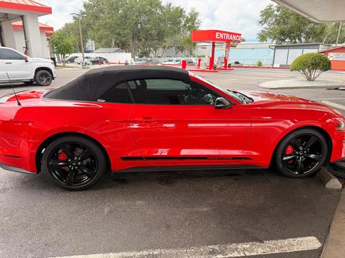 Red 2022 Ford Mustang EcoBoost Premium