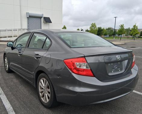 Gray 2012 Honda Civic EX