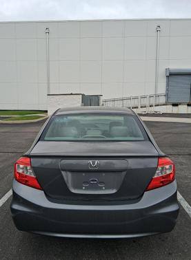 Gray 2012 Honda Civic EX