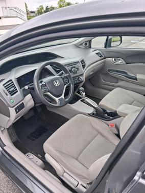 Gray 2012 Honda Civic EX