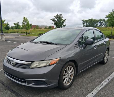 Gray 2012 Honda Civic EX