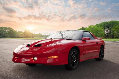 Red 1994 Pontiac Firebird Trans Am GT