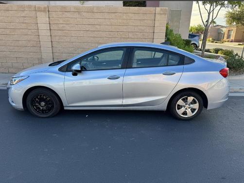 Silver 2017 Chevrolet Cruze LS
