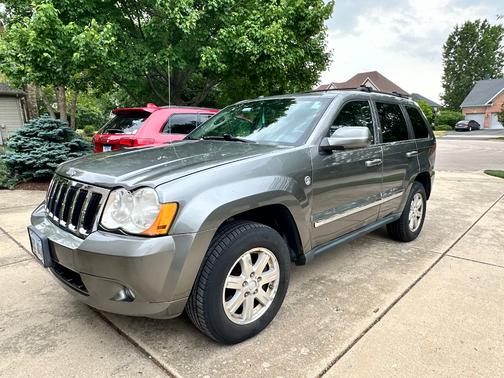Gray 2008 Jeep Grand Cherokee Limited