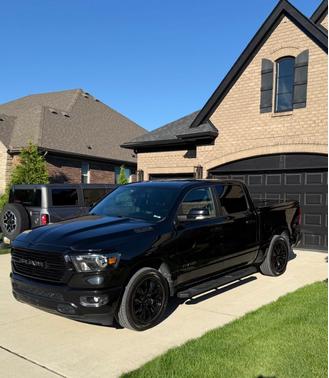 Black 2019 RAM 1500 Big Horn