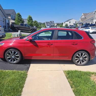 Red 2020 Hyundai Elantra GT Base
