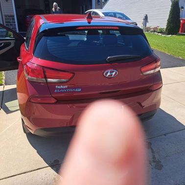 Red 2020 Hyundai Elantra GT Base