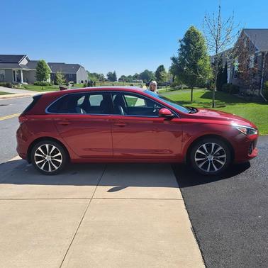 Red 2020 Hyundai Elantra GT Base