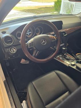 White 2013 Mercedes-Benz C-Class C 300 4MATIC Sport