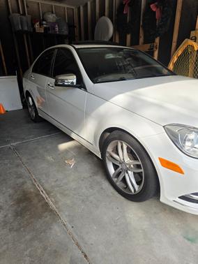 White 2013 Mercedes-Benz C-Class C 300 4MATIC Sport