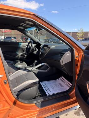 Orange 2016 Hyundai Veloster Turbo