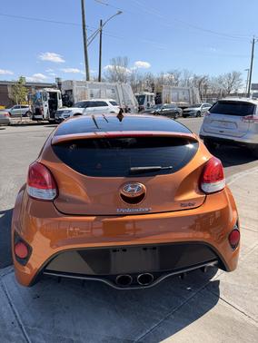Orange 2016 Hyundai Veloster Turbo