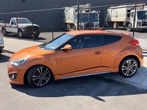 Orange 2016 Hyundai Veloster Turbo