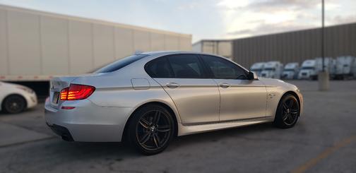 Silver 2011 BMW 550 i xDrive
