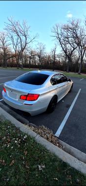 Silver 2011 BMW 550 i xDrive