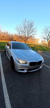Silver 2011 BMW 550 i xDrive