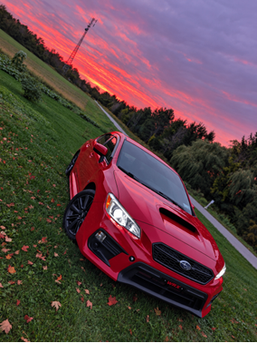 Red 2019 Subaru WRX Base