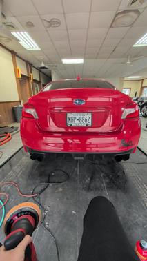 Red 2019 Subaru WRX Base